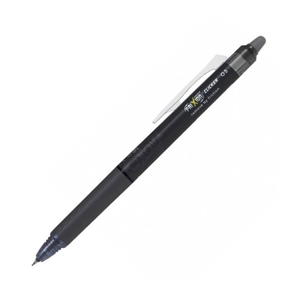 FriXion® Point Clicker Retractable Erasable Rolling Ballpoint Pen – 0.5 mm - Black