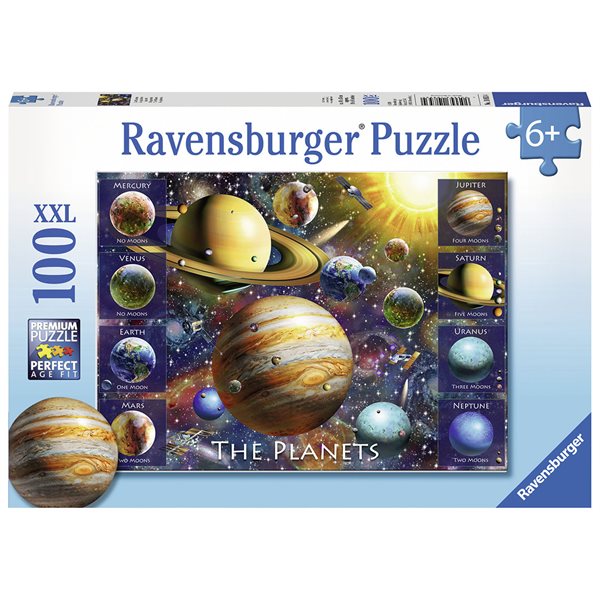 100 XXL Pieces – The Planets Jigsaw Puzzle