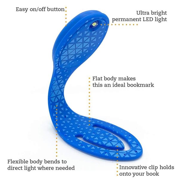 Lampe de lecture flexible Flexilight Original Blue