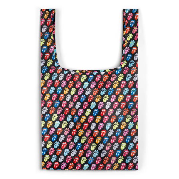 Sac fourre-tout pliable avec pochette de transport multicolore