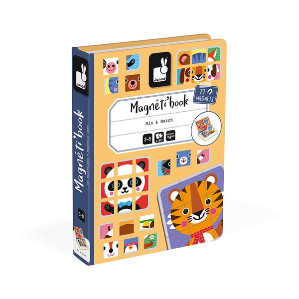 Jeu Magnéti’book  Mix and Match - Animaux