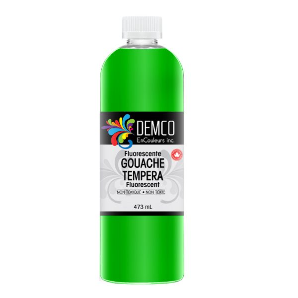 Fluorescent Colors Tempera 473 ml - Green