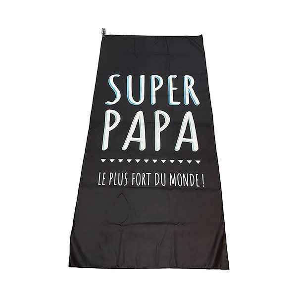 Serviette de plage Super papa