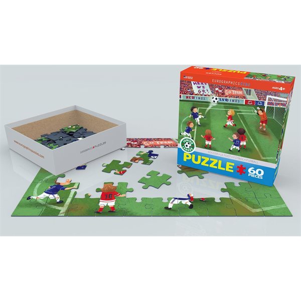 60 Pieces – Junior League Soccer Jigsaw Puzzle