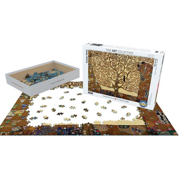 1000 Pieces – Tree of Life by Klimt Jigsaw Puzzle