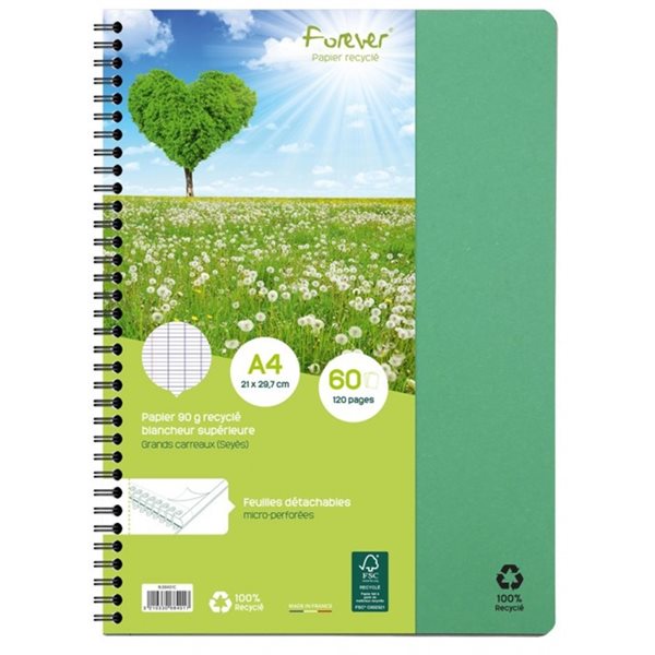 Cahier de notes ligné Forever A5 A5