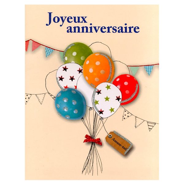 Carte géante Joyeux anniversaire