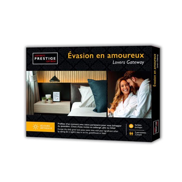 Coffret Prestige Évasion en amoureux