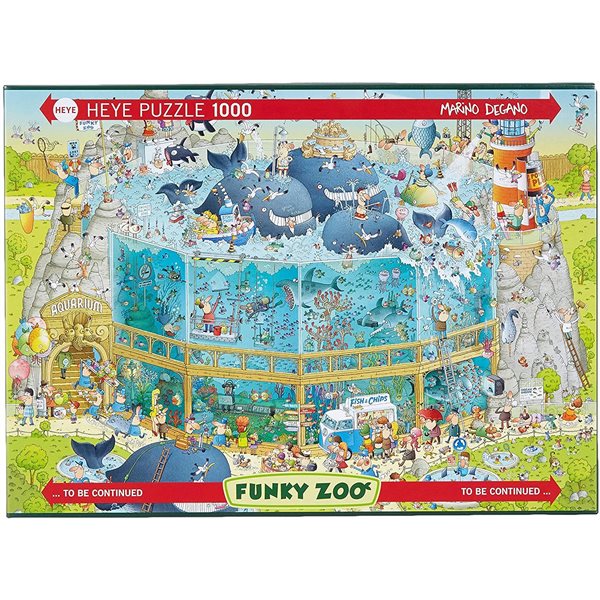 1000 Pieces – Ocean Habitat Degano Jigsaw Puzzle