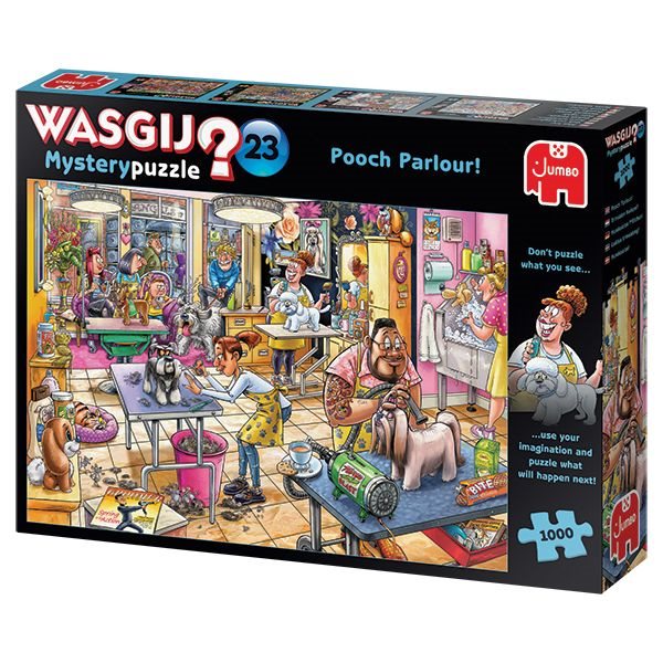 1000 Pieces - Pooch Parlour ! Wasgij Mystery #23 Jigsaw Puzzle