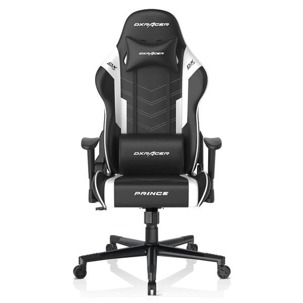 Fauteuil de gaming DXRACER Prince - Noir et blanc