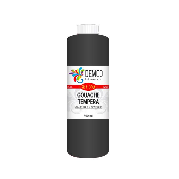 Gouache Art Joy 500 ml - Noir