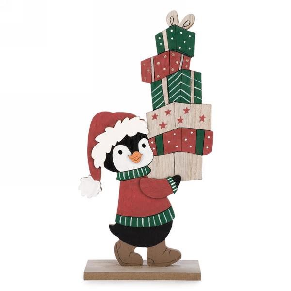 Penguin Decor With Bunch of Presents