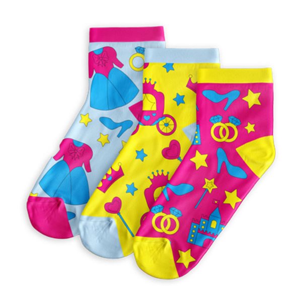 Out of the Sox Princess Kids Socks