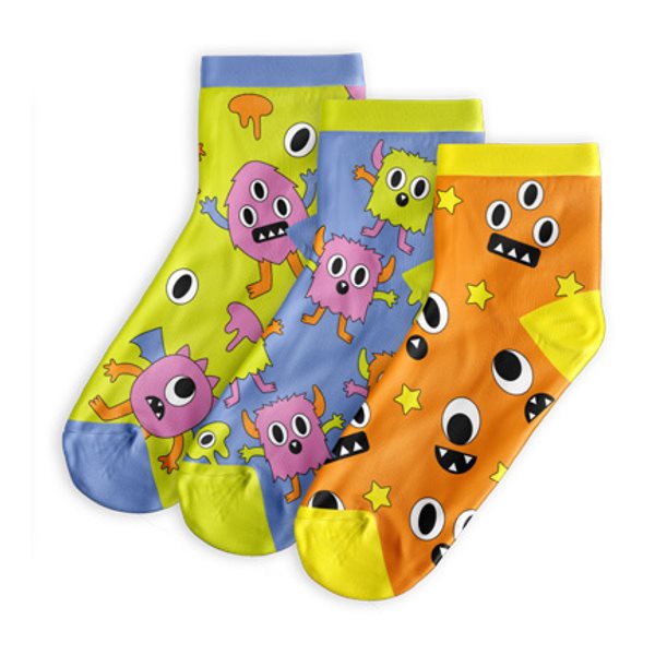 Out of the Sox Monsters Kids Socks