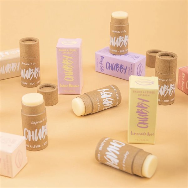 Chubby Compostable Vegan Lip Balm - Nerds Babe