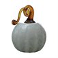 Round Glass Pumpkin - 3 in