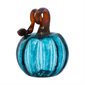 Round Glass Pumpkin - 6 in