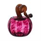 Round Glass Pumpkin - 6 in