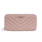 Frida Quilted Vegan Leather Wallet - Mystic Pink