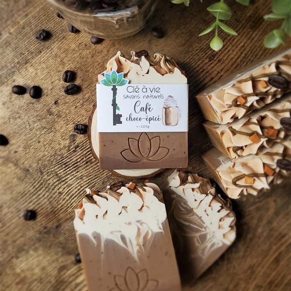 Spicy-Choco Exfoliating Natural Soap