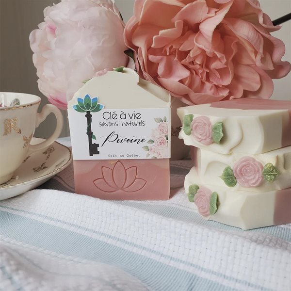 Peony Natural Soap