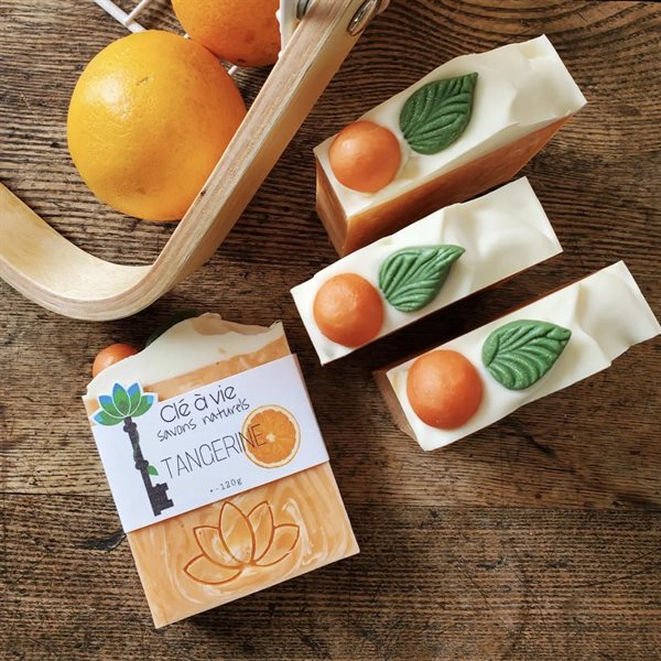 Tangerine Natural Soap