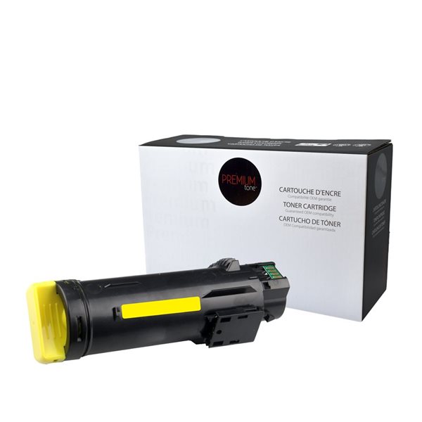 Cartouche de toner compatible Xerox 6510 / 6515 - Jaune