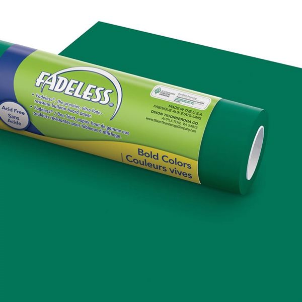 Bulletin Board Paper Roll - 47.25 in x 50 ft - Emerald Green