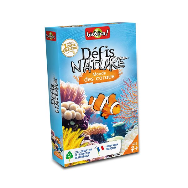 Jeu défis nature - Monde des coraux