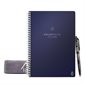 Cahier intelligent Rocketbook Fusion - 8,8 x 6 po - Gris