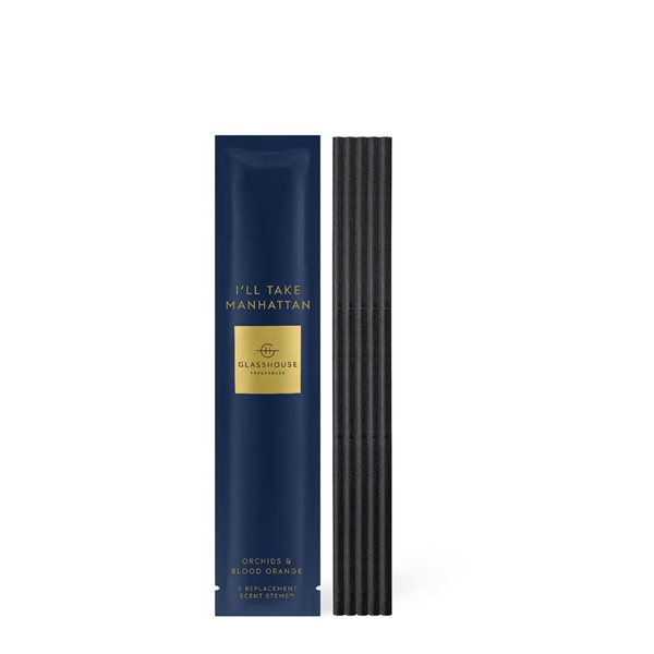 Tiges parfumées de remplacement Scent Stems™ - I'll Take Manhattan