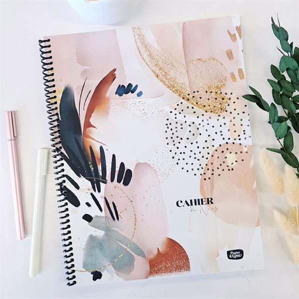 Grand cahier de notes Claudie