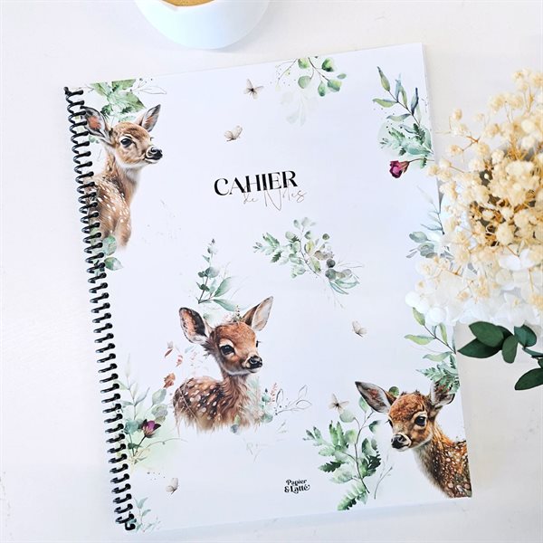 Grand cahier de notes Carrie