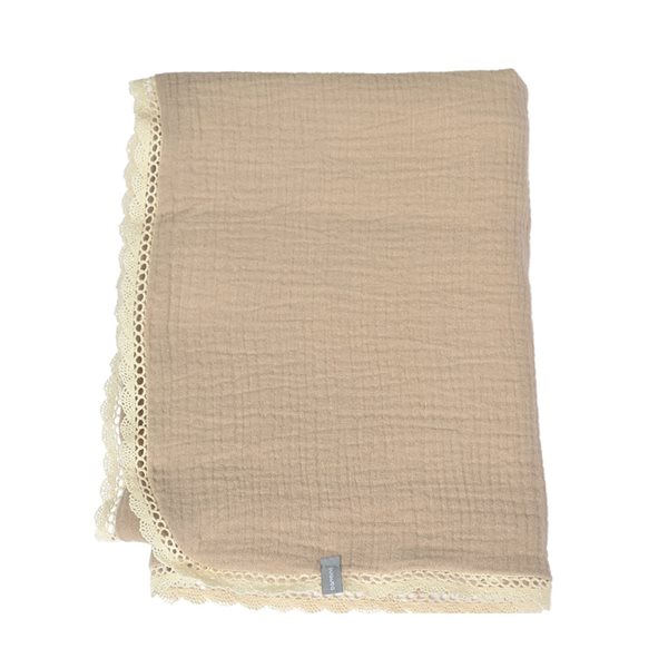 Vintage Muslin Comforter - Beige