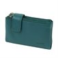 Mini Charlotte Small Leather Wallet - Emerald Teal