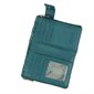 Mini Charlotte Small Leather Wallet - Emerald Teal