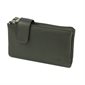 Mini Charlotte Small Leather Wallet - Pewter