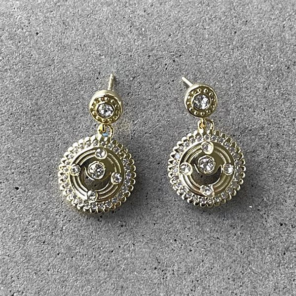 Gold Stella Earrings