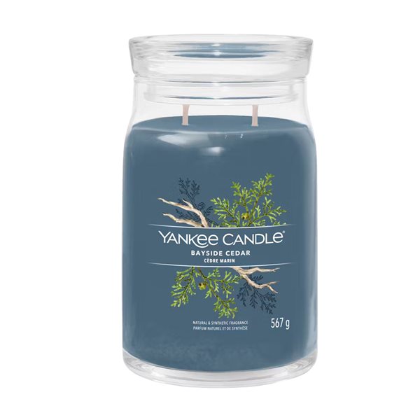 Bougie en pot Yankee Candle® 20 z - Cèdre Bayside