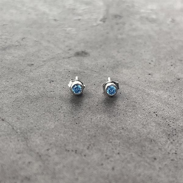 Sweet Love Cobalt Blue Earrings - Small