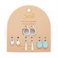 Interchangeable Charm Earring - Turquoise