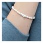 Pearl Affirmation Bracelet - Luck - Silver