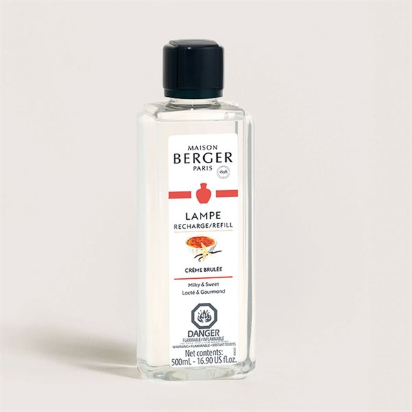 Berger Lamp Fragrance Refill 500 ml - Crème brûlée