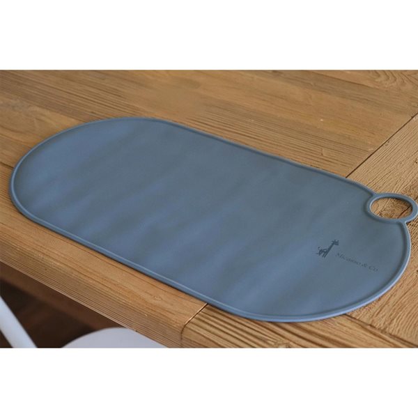 Soft Non-Slip Silicone Placemat - Majestic Blue