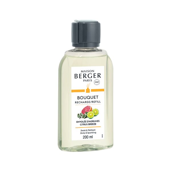 Recharge pour bouquet Berger 200 ml - Envolée d'agrumes