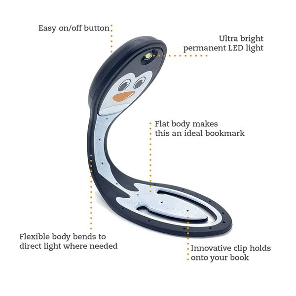 Lampe de lecture flexible Flexilight Original Pingouin