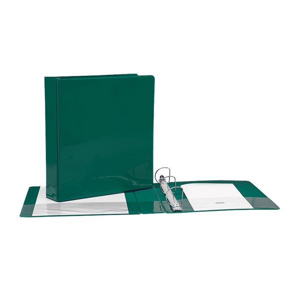 D-Ring Presentation Binder - 1.5 in - Dark Green