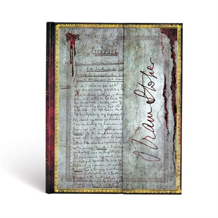 Journal de notes personnelles Ultra Bram Stoker, Dracula