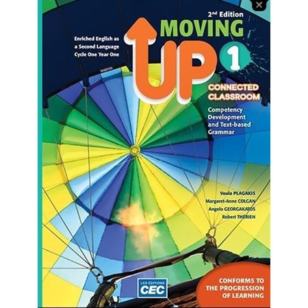 Workbook - Moving Up - 2nd Edition with Interactive Activities - Enriched English as a Second Language - Secondary 1